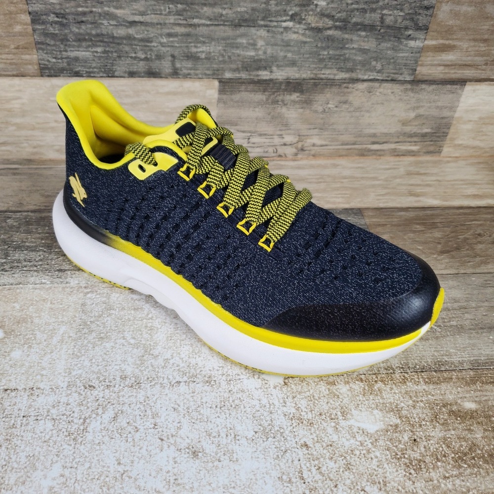Rabbit Dream Chaser Womens Shoes Sz 7 Blazing Yellow Lace Up Round‎ Toe Sneaker